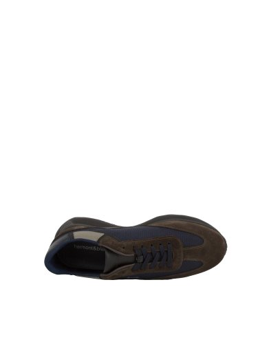 Мужские кроссовки HARMONT & BLAINE SCARPA UOMO CAMOSCIO - TEX FABRIC MARRONE