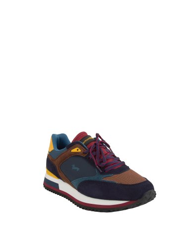 Мужские кроссовки HARMONT & BLAINE  SCARPA UOMO CAMOSCIO - TEX FABRIC BLU