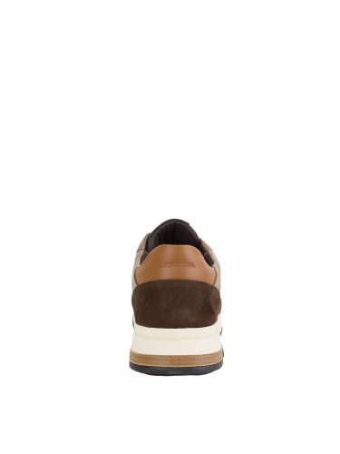 Мужские кроссовки LA MARTINA SCARPA UOMO CAMOSCIO - TEX FABRIC BEIGE