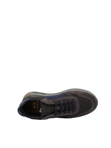 Мужские кроссовки LA MARTINA SCARPA UOMO CAMOSCIO - TEX FABRIC