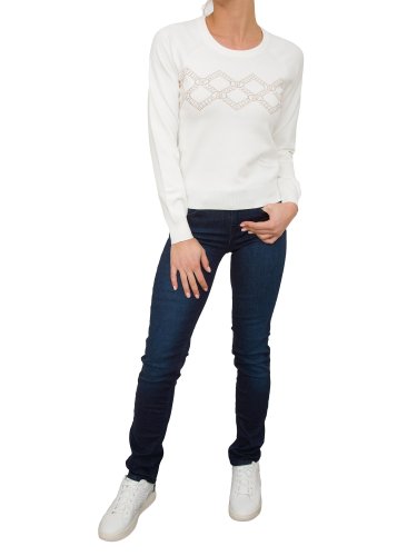 Женский свитер LIU JO SWEATER BIANCO