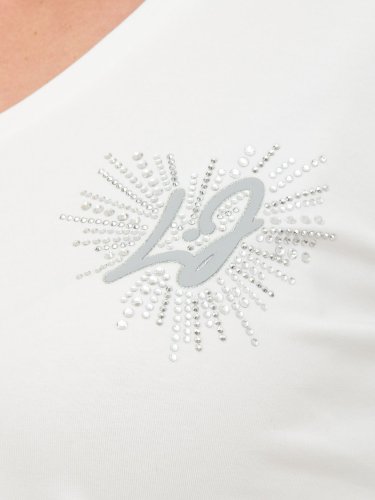 Жіноча футболка LIU JO T-SHIRT BIANCO
