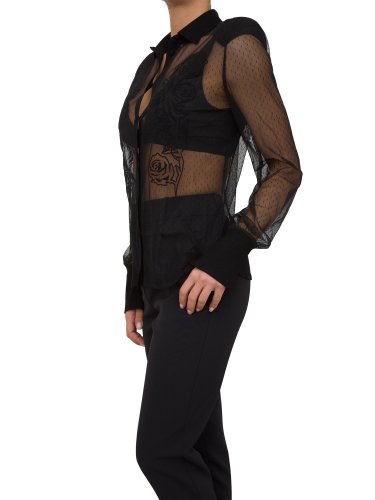 Жіноча сорочка з довгим рукавом  BLUGIRL Camicia NERO