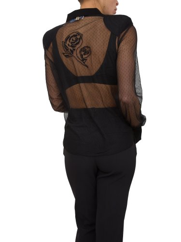 Жіноча сорочка з довгим рукавом  BLUGIRL Camicia NERO