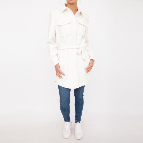 Женское пальто GUESS JEANS GIUBBINO BIANCO