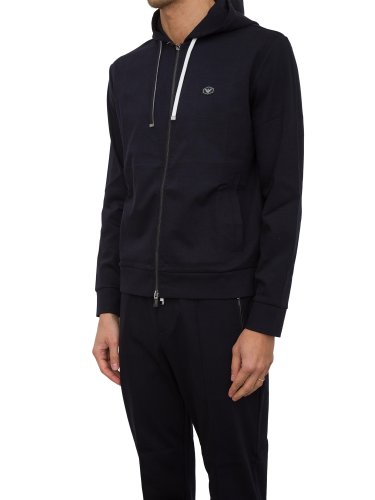 Мужская толстовка EMPORIO ARMANI SWEATSHIRT BLU