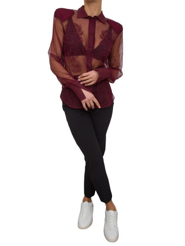 Жіноча сорочка з довгим рукавом  BLUGIRL Camicia BORDEAUX