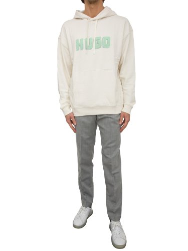 Мужская толстовка BOSS Sweatshirt BIANCO