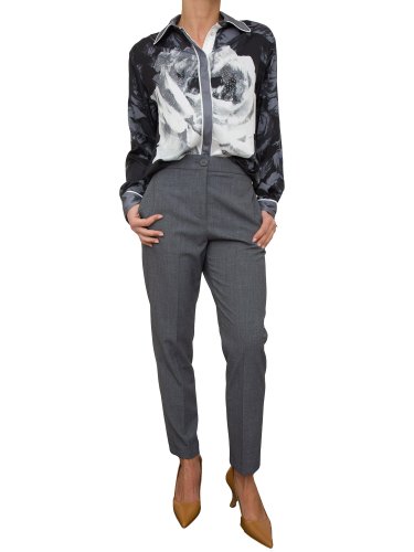 Жіночі повсякденні штани BLUGIRL  Pantalone tessuto GRIGIO