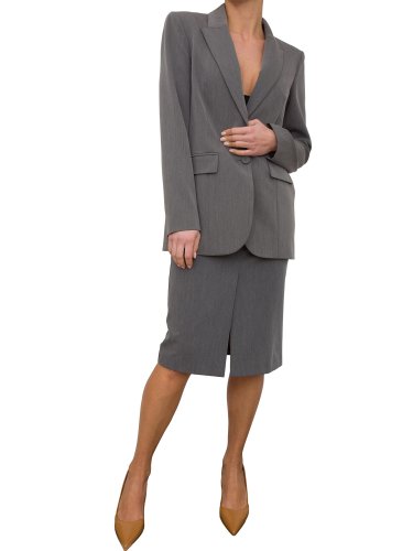 Длинная юбка PATRIZIA PEPE GONNA/SKIRT GRIGIO