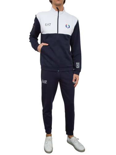 Чоловіча толстовка  EA7 EMPORIO ARMANI FELPA BLU