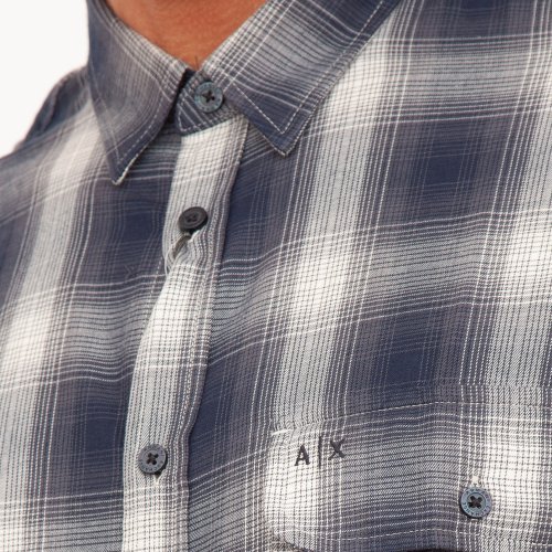Мужская рубашка с длинным рукавом ARMANI EXCHANGE SHIRT FANTASIA