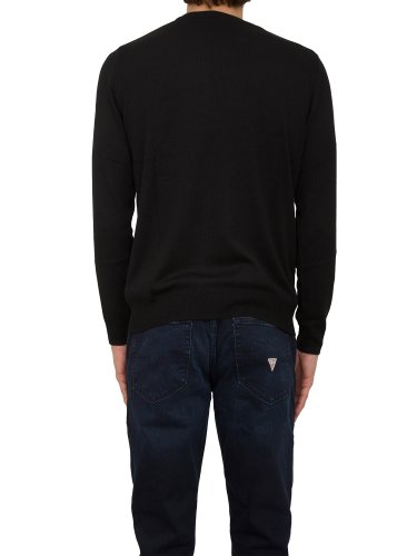 Мужской свитер  GUESS JEANS MAGLIERIA CALATA NERO