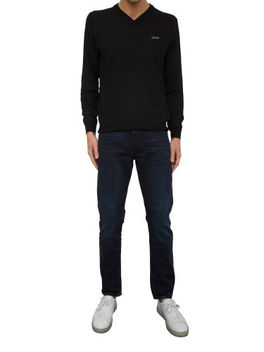 Чоловічі джинси GUESS JEANS 5 TASCHE NERO