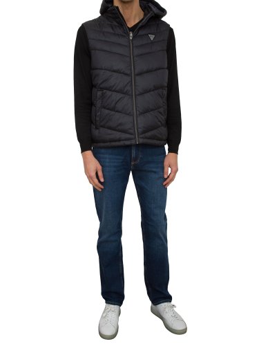 Мужской жилет GUESS JEANS GIUBBOTTI NERO