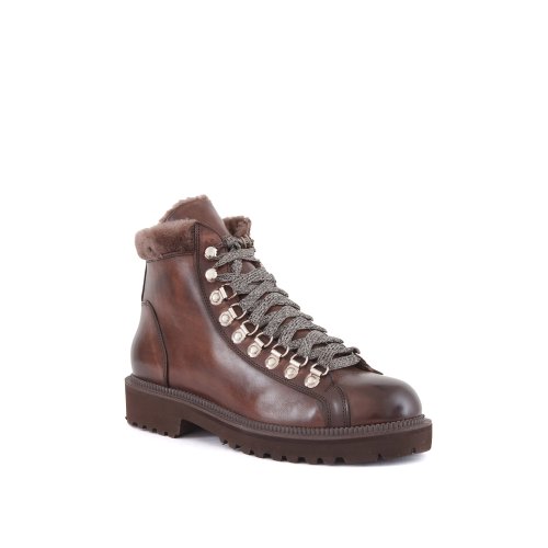 Мужская обувь на шнурках ELEVENTY SCARPA MARRONE
