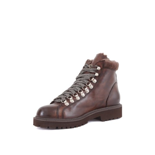 Мужская обувь на шнурках ELEVENTY SCARPA MARRONE
