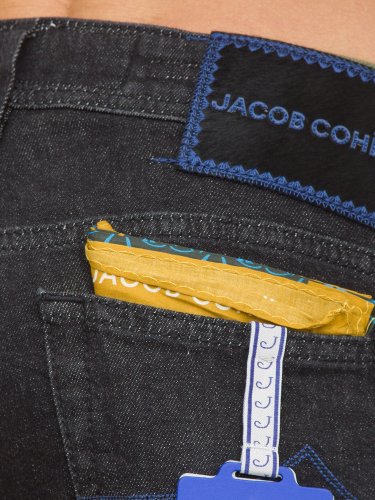 Мужские джинсы JACOB COHEN PANT.5 TASCHE DENIM BLU DENIM