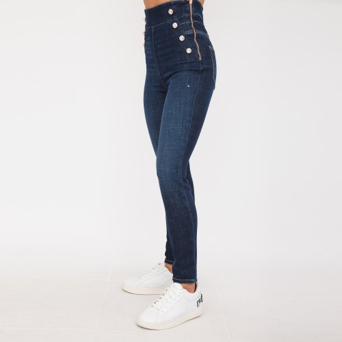 Жіночі джинси GUESS JEANS 5 TASCHE BLU DENIM