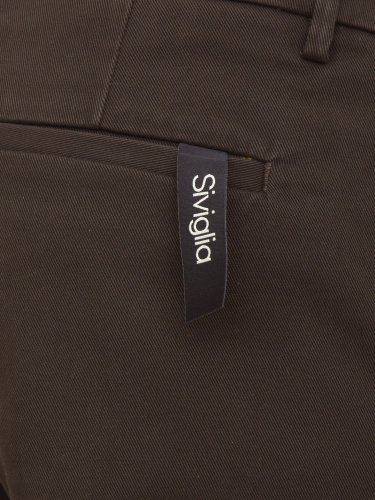 Чоловічі повсякденні брюки SIVIGLIA Pantalone MARRONE