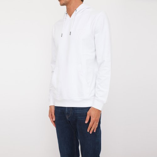 Мужская толстовка GUESS JEANS FELPA BIANCO