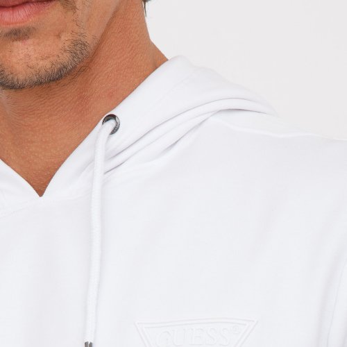 Мужская толстовка GUESS JEANS FELPA BIANCO