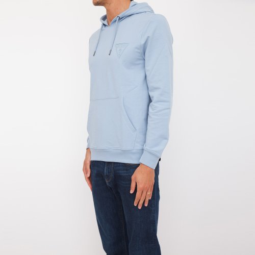 Мужская толстовка GUESS JEANS FELPA AZZURRO