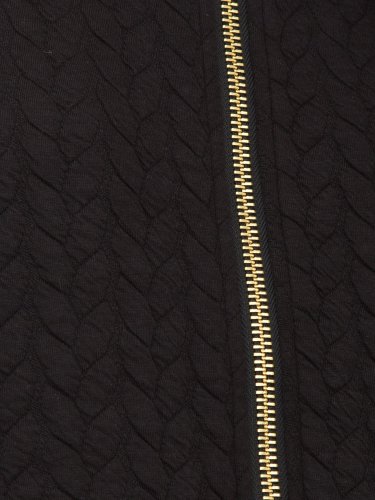 Женская куртка FRACOMINA OVERSIZE BOMBER BLACK NERO