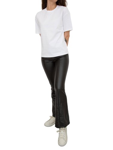 Женская футболка FRACOMINA COTTON OVER T-SHIRT WHITE BIANCO