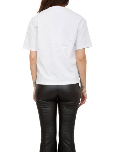 Женская футболка FRACOMINA COTTON OVER T-SHIRT WHITE BIANCO