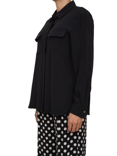 Женская рубашка с длинным рукавом MARELLA Shirt NERO