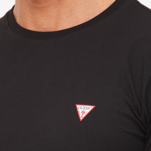 Мужской свитер GUESS JEANS TSHIRT MANICA LUNGA NERO