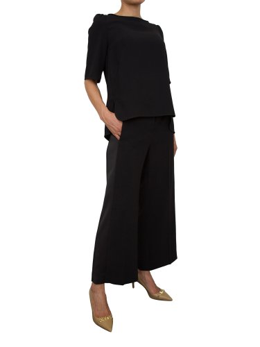 Жіночі повсякденні брюки MARELLA Long trouser NERO