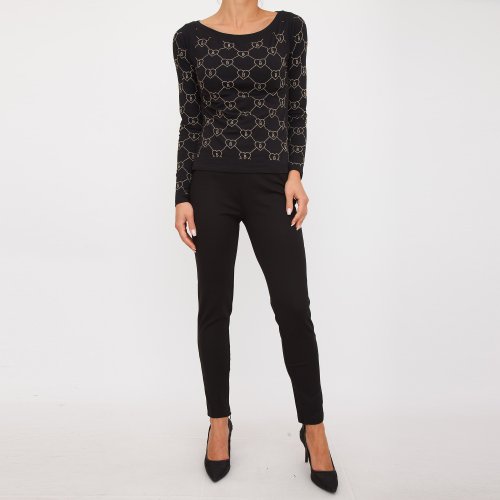 Женские повседневные брюки GUESS JEANS PANTALONI NERO