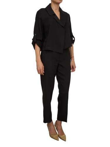 Жіночі повсякденні брюки MARELLA Long trouser NERO