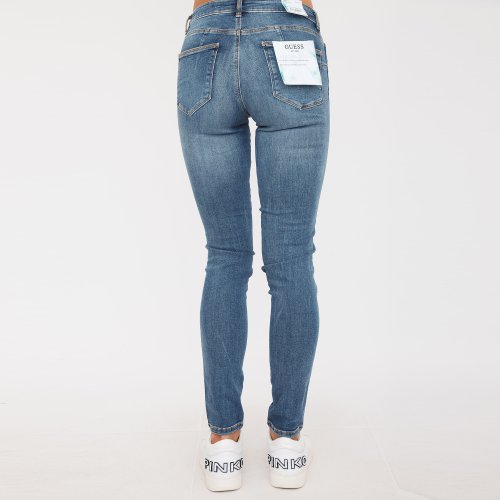 Женские повседневные брюки GUESS JEANS 5 TASCHE BLU DENIM