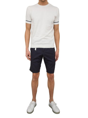Мужские повседневные шорты PAUL&SHARK BERMUDA COULISSE BLU