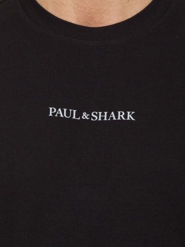 Мужская футболка PAUL&SHARK  T-SHIRT COTONE NERO