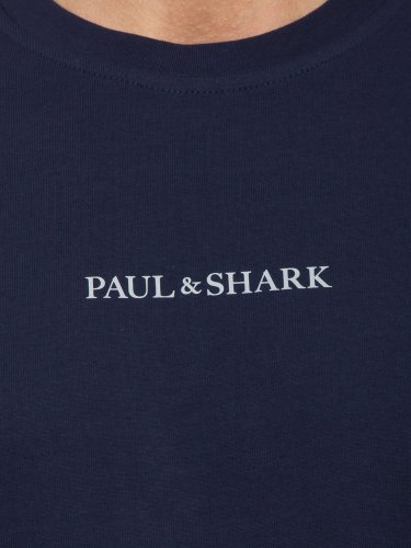 Чоловіча футболка PAUL&SHARK T-SHIRT COTONE BLU