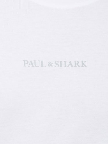 Чоловіча футболка PAUL&SHARK T-SHIRT COTONE BIANCO