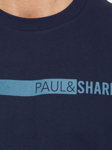 Чоловіча футболка PAUL&SHARK T-SHIRT COTONE BLU