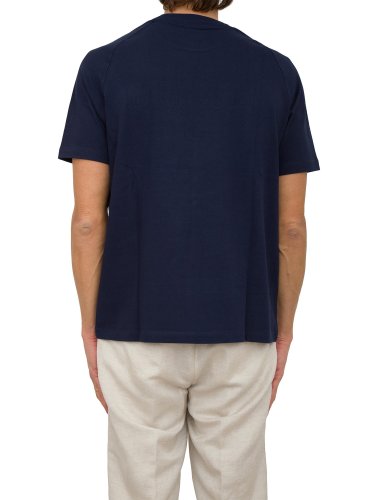 Мужская футболка PAUL&SHARK T-SHIRT COTONE BLU