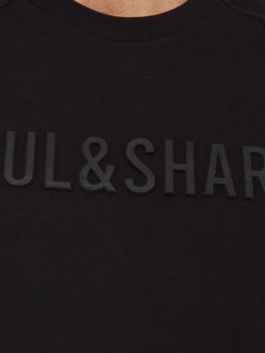 Чоловіча футболка PAUL&SHARK T-SHIRT COTONE NERO