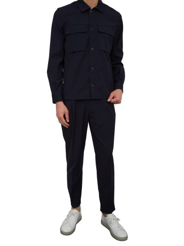 Мужская рубашка с длинным рукавом ANTONY MORATO CAMICIA MANICA LUNGA BLU