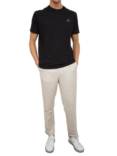 Чоловіча футболка PAUL&SHARK T-SHIRT COTONE NERO