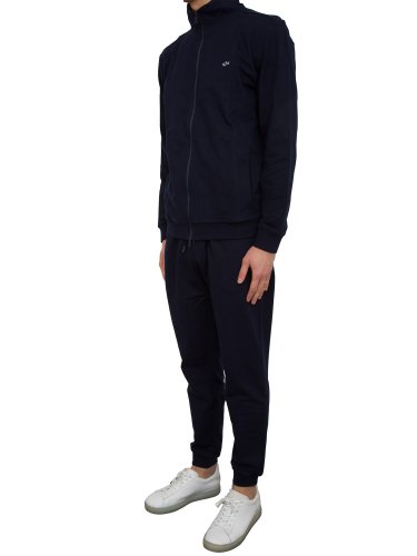 Чоловічий спортивний костюм PAUL&SHARK COMPLETO  JOGGING COTONE BLU