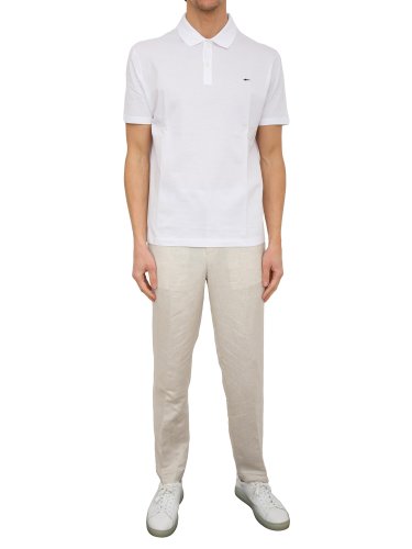 Мужское поло PAUL&SHARK POLO COTONE BIANCO