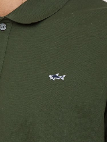 Чоловіче поло PAUL&SHARK  POLO COTONE VERDE
