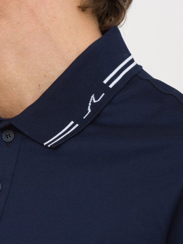 Мужское поло PAUL&SHARK POLO BOTTONI COTONE BLU