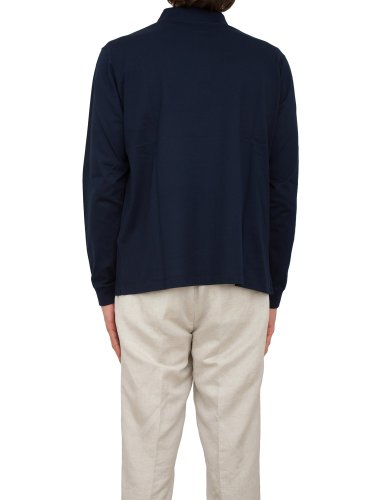 Мужское поло PAUL&SHARK POLO COTONE BLU